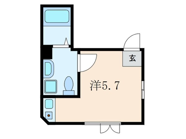 CONTEL　SHIROGANEの物件間取画像